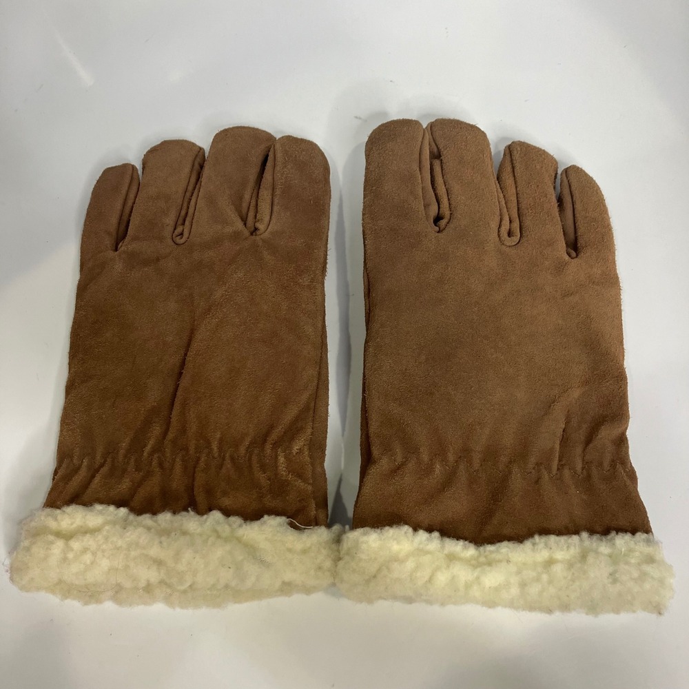 Wells Lamont Sherpa lined leather gloves brown men's size XL winter‎ work